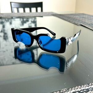 Off-White Virgil Abloh Sunglasses w/ Blue Lens